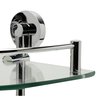 Alfi Brand Polished Chrm Corner Mount Dbl Glass Shower Shelf Bathroom Accessory AB9548